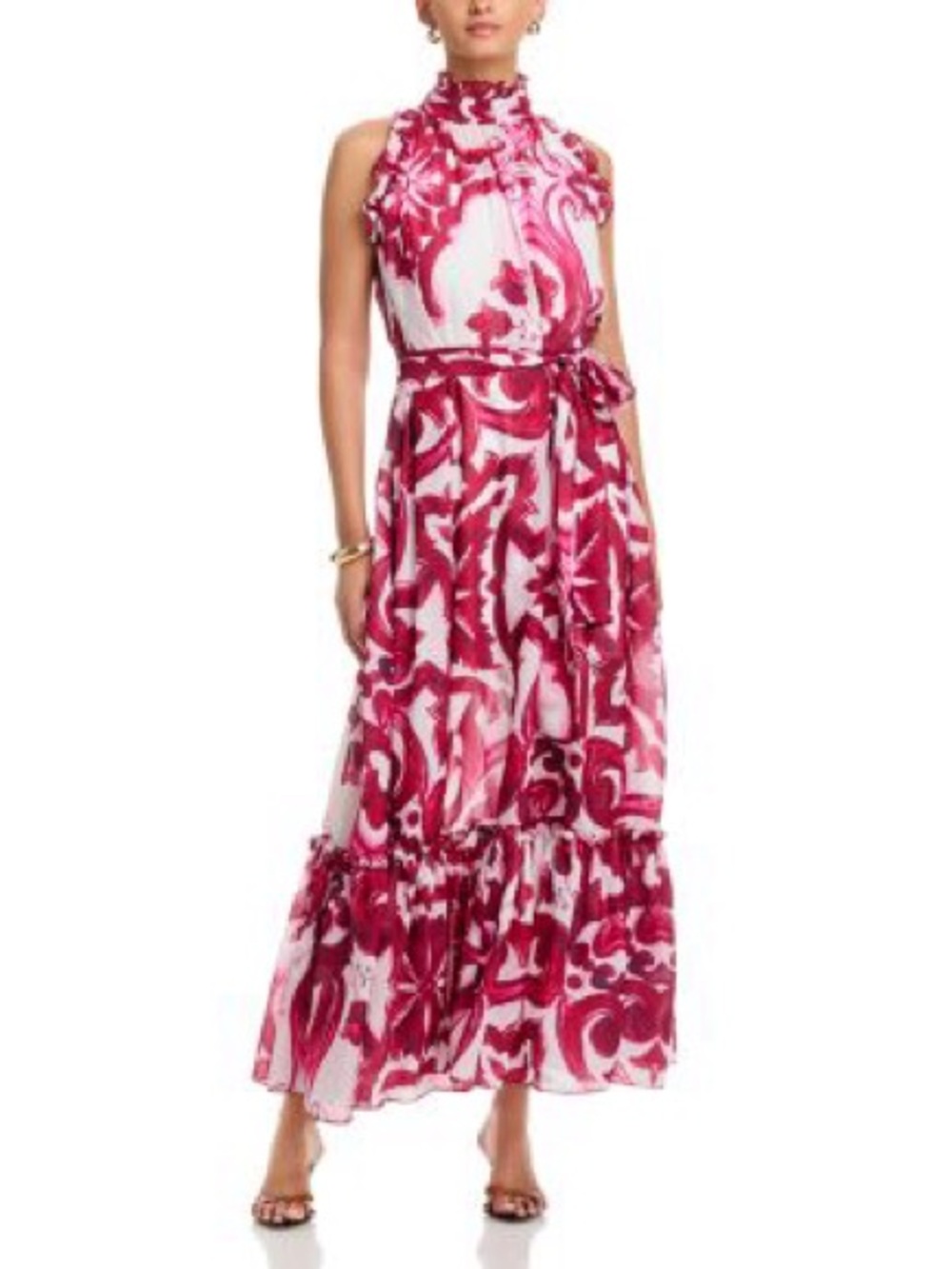 Nancy Yang
Floral Halter Dress